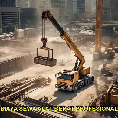biaya sewa alat berat profesional